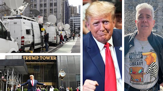 Lights, cameras, barricades: World awaits action on Donald Trump