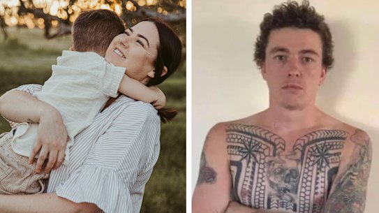 Molly Ticehurst, left, and her accused murderer Daniel Billings.