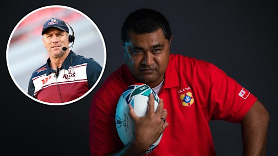 Wallabies and Reds legend, and current Tonga coach, Toutai Kefu is tipped to replace Brad Thorn as Reds head coach.