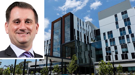 Andrew Newton. has been appointed the new chief executive of Northern Beaches Hospital. 