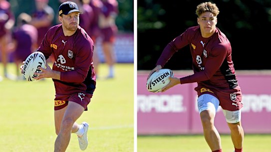 Maroons stars Cameron Munster and Reece Walsh