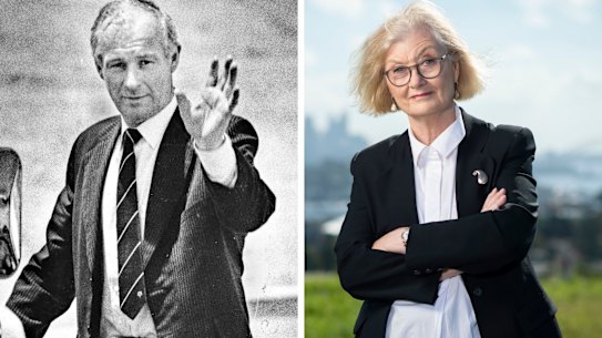 Roger Rogerson and Kate McClymont. 