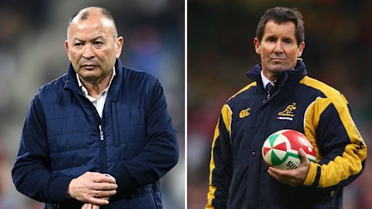 Eddie Jones and Robbie Deans.