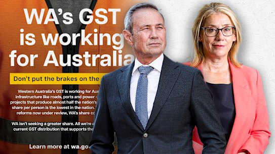 WA Premier Roger Cook and Treasurer Rita Saffioti fight for WA’s GST share. Homepage image. WAtoday