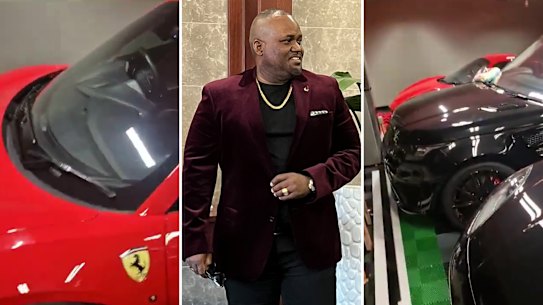 Adrian Mtungwazi está no Zimbabué após o colapso da sua empresa NDIS em Perth. Imagens: fornecidas