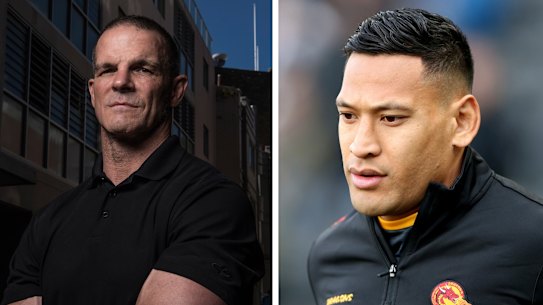 Former international Ian Roberts does not understand why the Dragons would entertain the idea of signing Israel Folau.