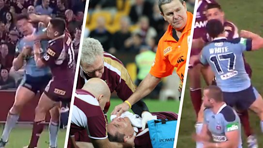 Origin Game 3 fight 2009.