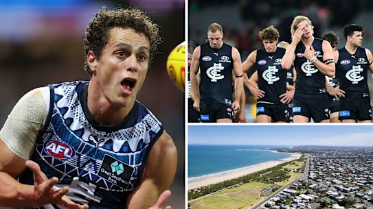 Carlton player Ed Curnow offered his teammates the use of his Torquay home for a team bonding session in their season of struggle.