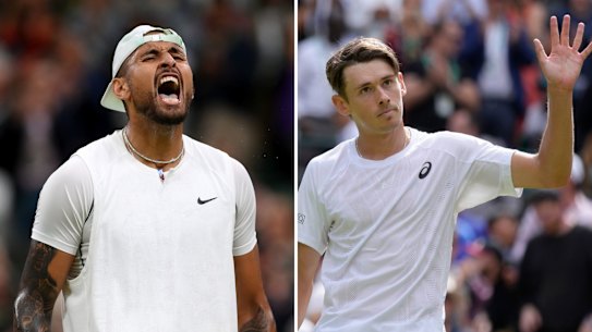 Kyrgios and de Minaur