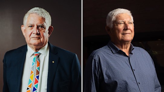 Former federal Indigenous affairs minister Ken Wyatt and former WA premier Peter Dowding. Pictures: Supplied