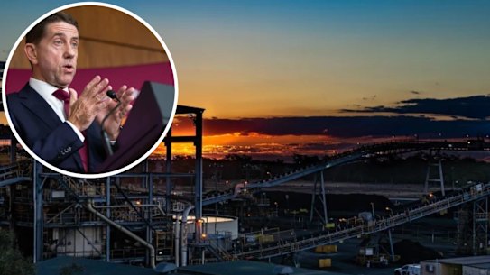 Treasurer Cameron Dick is set to update forecasts after a report shows a thriving Queensland coal industry.