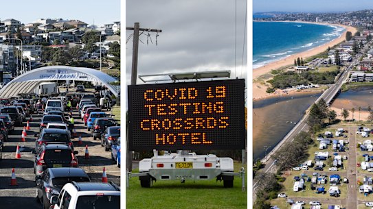 Each Sydney COVID outbreak has has different characteristics.