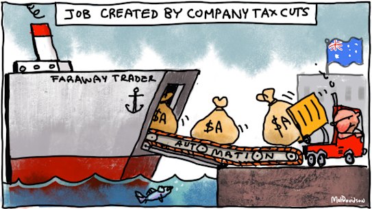 All right for some: how company tax cuts would have panned out