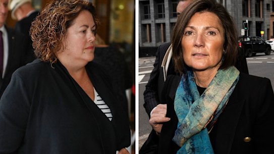 Rosemary Rogers and Helen Rosamond. 