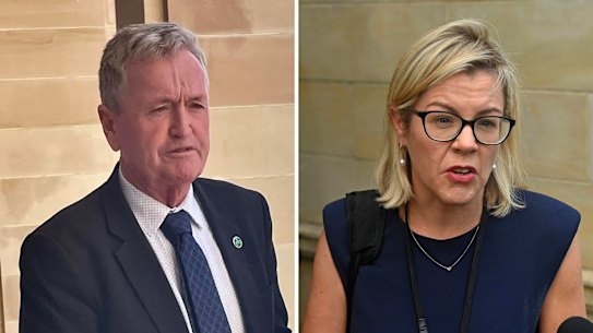 Shane Love and Libby Mettam.