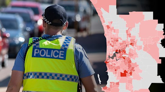 Perth suburbs crime statistics main image, police generic, WA Police. Picture: WAtoday