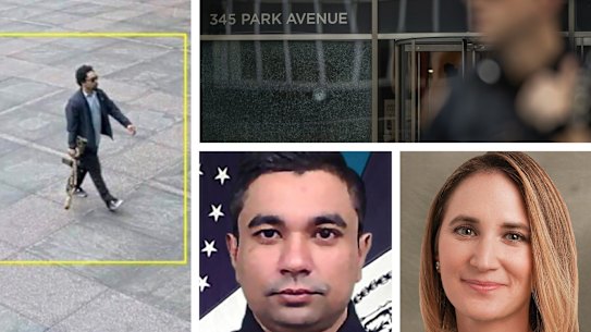 A gunman who killed four people at a Manhattan office building before killing himself was trying to target the headquarters of the National Football League but took the wrong elevator, Mayor Eric Adams said.