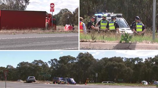 All four occupants of the sedan died at the scene. They are yet to be formally identified.