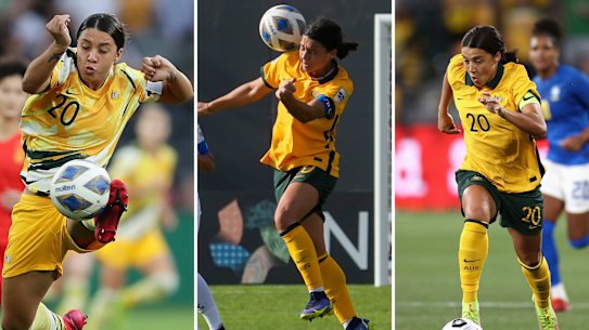 Sam Kerr, dubbed by some as the greatest Australian soccer player of all time, still has thoughts of doubt about talent and belonging.