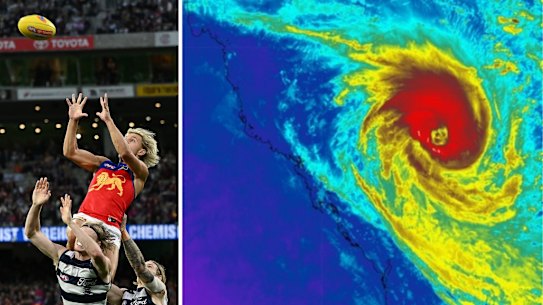 Tropical Cyclone Alfred is on its way to Queensland, where the AFL season will open on Thursday with a rematch of last year’s preliminary final between the Lions and Cats.