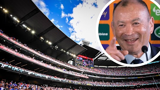 Eddie Jones and the MCG.
