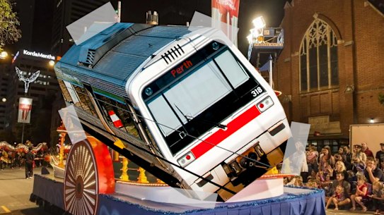 With details – and designs – for the Metronet float scarce, we turned to WAtoday’s graphic design department for ideas...