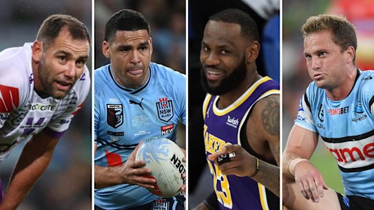 Matt Moylan, LeBron James composite