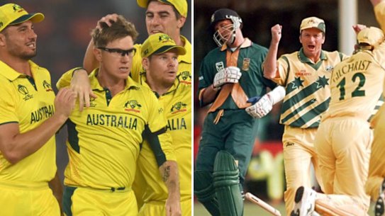 2023 1999 cricket World Cup composite image