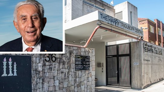 Yeshiva College in Bondi, and Harry Triguboff.