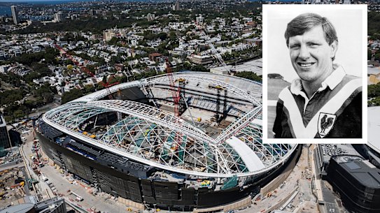 Ron Coote will have a stand named after him in the new Sydney Football Stadium.