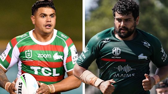 Brotherly love ... Latrell and Shaquai Mitchell