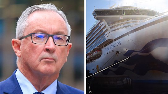 Brad Hazzard Ruby Princess composite