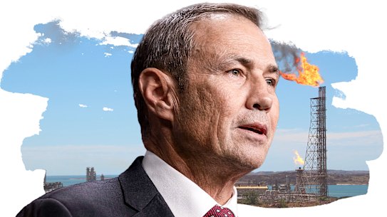 WA Premier Roger Cook, Karratha Gas Plant, emissions, carbon dioxide, Pilbara, LNG. Picture: WAtoday