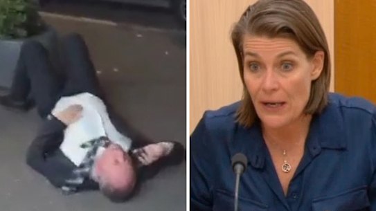 Barnaby Joyce and Perin Davey.