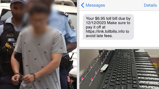 Cybercrime Squad detectives have charged a man following an investigation into an SMS phishing scam, allegedly responsible for sending over 17 million fraudulent text messages.
