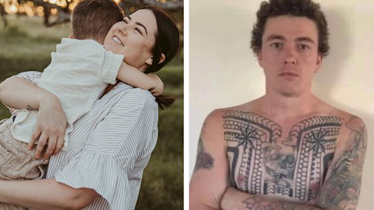 Molly Ticehurst (left) and her accused murderer Daniel Billings.