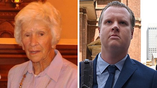 Clare Nowland; Senior Constable Kristian White leaves the NSW Supreme Court in Sydney. 