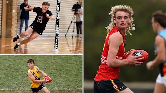 Tom Emmett, Steely Green and Jakob Ryan.