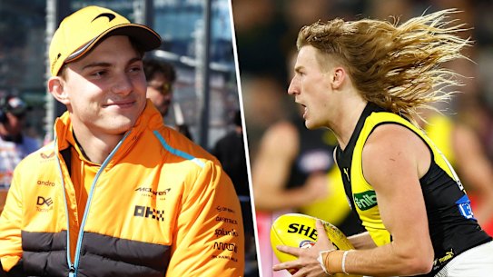 Haileybury schoolmates and racing partners, Piastri and Ralphsmith