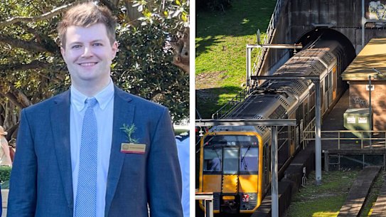 Deputy Mayor Sean Carmichael and Woollahra station. Could it be the answer to the government’s dreams of high-density housing?