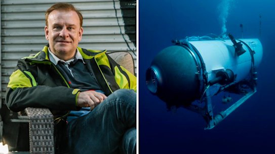 Billionaire Hamish Harding is on board the missing Titan submersible.