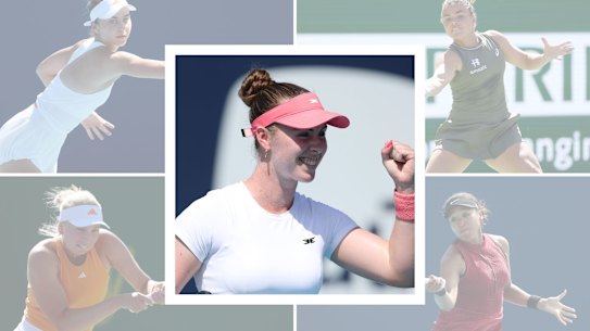 Talia Gibson has defeated Naomi Osaka, Iva Jovic, Clara Tauson and Jasmine Paolini in the past two weeks.