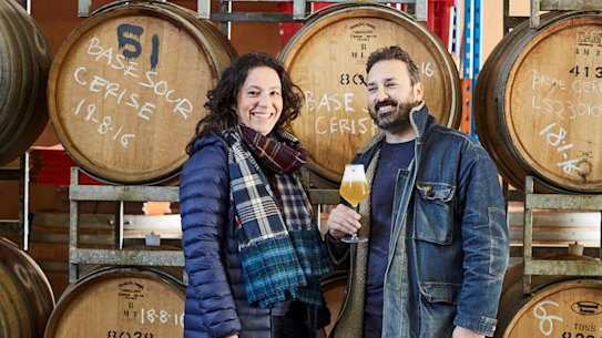 La Sirène co-founders Eva and Costa Nikias. Ms Nikias said she was pleased the company's request for Urban Ale's trademark to be cancelled was upheld in the Federal Court. 