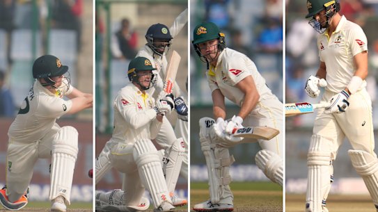 Smith, Renshaw, Kuhnemann, and Cummins were all out playing sweep shots in Australia’s second innings.