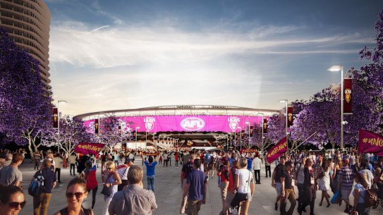 The Gabba, home of the Brisbane Lions, will be rebuilt for the 2032 Brisbane Olympic Games.