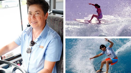 Pauline Menczer won a world championship in women’s surfing in 1993.