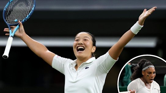 Harmony Tan and Serena Williams.