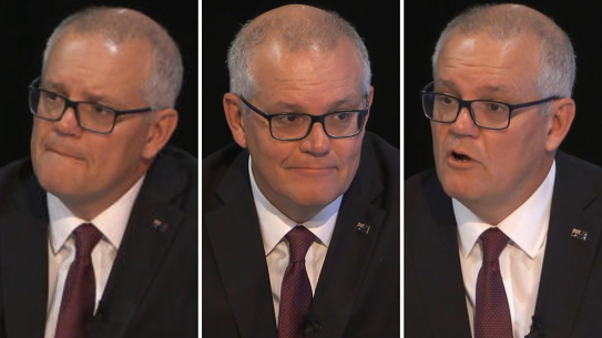 Former prime minister Scott Morrison appearing at the royal commission into the robo-debt scheme.