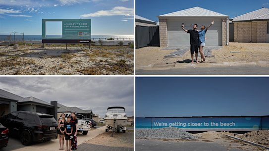 Images from Harry Cunningham’s series on Perth’s urban sprawl. Pictures: Harry Cunningham