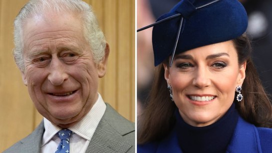 King Charles and Princess Catherine